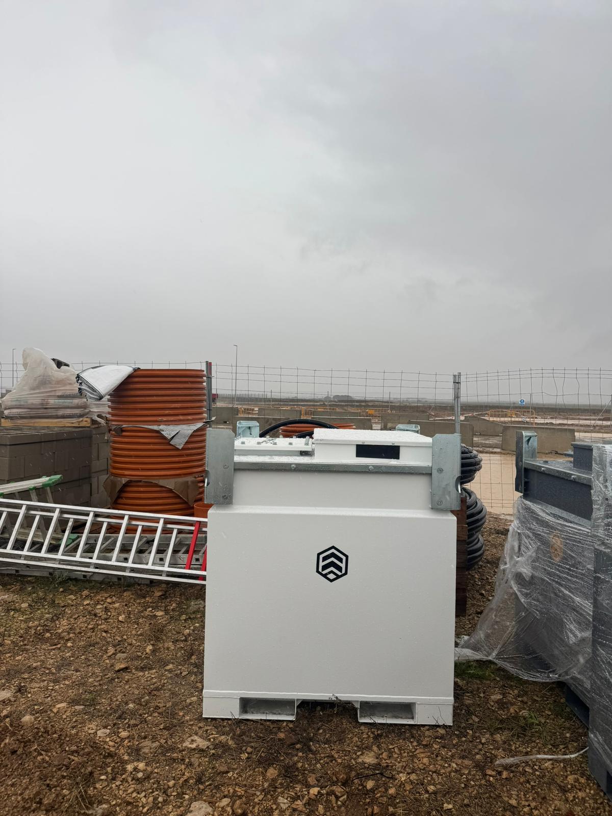 Instalación sobre superficie con depósito ES1000